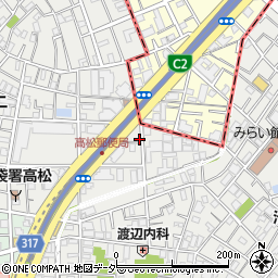 東京都豊島区池袋3丁目17-7周辺の地図