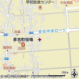 千葉県香取郡多古町多古592周辺の地図