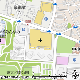 うさちゃんクリーニングイトーヨーカドー　東大和店周辺の地図