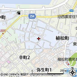 仲内アパート周辺の地図