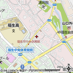 東京都福生市福生432周辺の地図