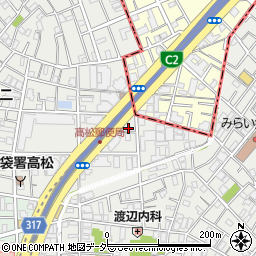 東京都豊島区池袋3丁目17-2周辺の地図