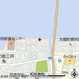 千葉県銚子市大橋町周辺の地図