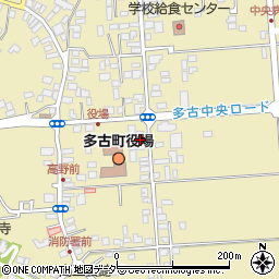 千葉県香取郡多古町多古590周辺の地図