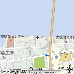千葉県銚子市大橋町周辺の地図