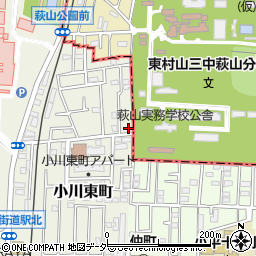 茶話本舗デイサービス小平亭周辺の地図