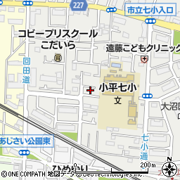 〒187-0001 東京都小平市大沼町の地図