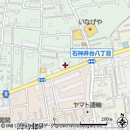 東京都練馬区南大泉1丁目17周辺の地図