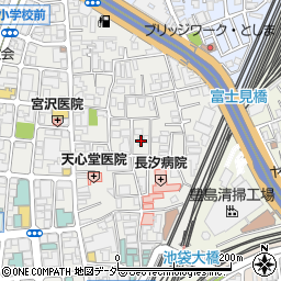 東京都豊島区池袋1丁目10-4周辺の地図