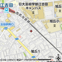 東京都練馬区旭丘1丁目54周辺の地図