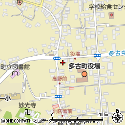 千葉県香取郡多古町多古579-1周辺の地図