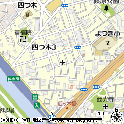 東京都葛飾区四つ木3丁目9-12周辺の地図