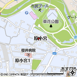 東京都あきる野市原小宮周辺の地図