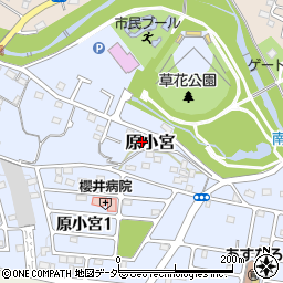 東京都あきる野市原小宮周辺の地図