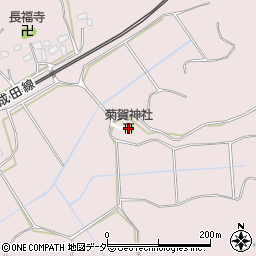 菊賀神社周辺の地図