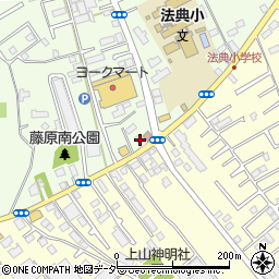 カメラのキタムラ船橋法典店周辺の地図
