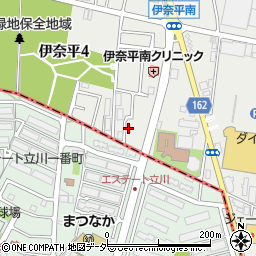 東京都武蔵村山市伊奈平4丁目14-3周辺の地図