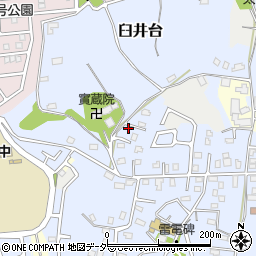 千葉県佐倉市臼井台5-8周辺の地図