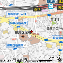 東京都練馬区豊玉北6丁目3周辺の地図