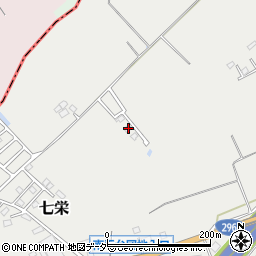 千葉県富里市七栄59-58周辺の地図