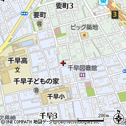 東京都豊島区要町3丁目6-3周辺の地図