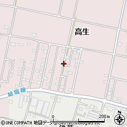 千葉県旭市高生周辺の地図