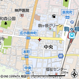 長野日報社駒ケ根支局周辺の地図