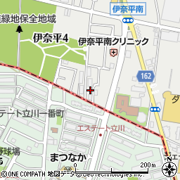東京都武蔵村山市伊奈平4丁目14-6周辺の地図
