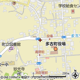 千葉県香取郡多古町多古579周辺の地図