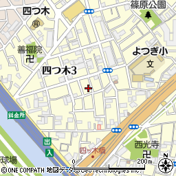 東京都葛飾区四つ木3丁目9-9周辺の地図