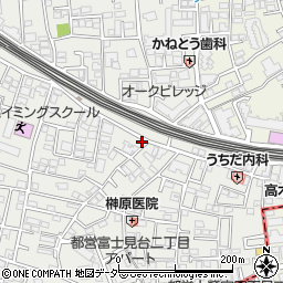 藤の木パン店周辺の地図