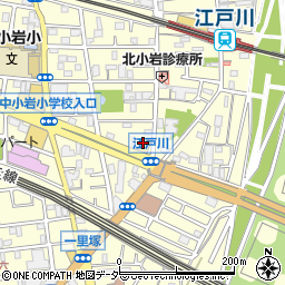 安楽亭 北小岩店周辺の地図