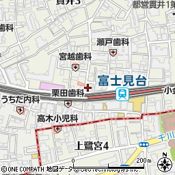 有限会社金の星スタジオ周辺の地図