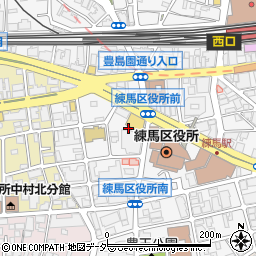 東京都練馬区豊玉北6丁目15周辺の地図