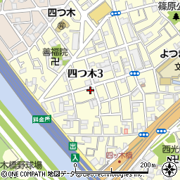 東京都葛飾区四つ木3丁目10-6周辺の地図