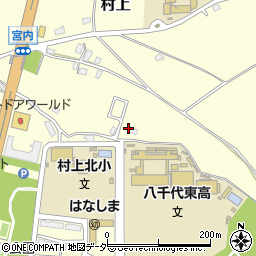 千葉県八千代市村上885周辺の地図