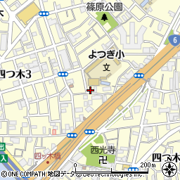 東京都葛飾区四つ木4丁目9-13周辺の地図