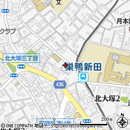 アクセス大塚周辺の地図