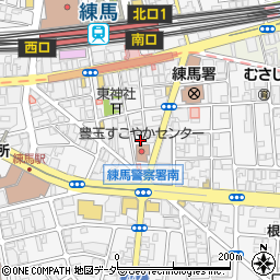 東京都練馬区豊玉北5丁目周辺の地図