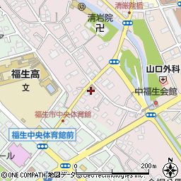 東京都福生市福生434周辺の地図