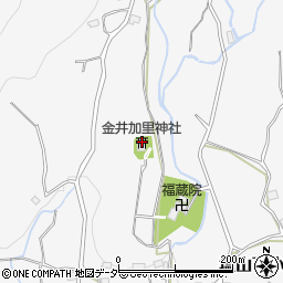 山梨県甲州市塩山下小田原1016周辺の地図