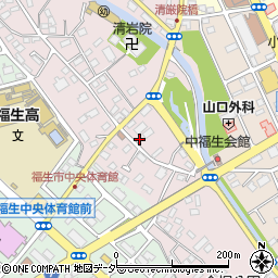 東京都福生市福生436周辺の地図