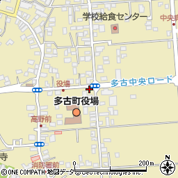 千葉県香取郡多古町多古590-2周辺の地図