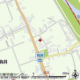 山梨県韮崎市藤井町駒井2799周辺の地図
