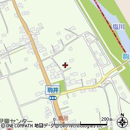 山梨県韮崎市藤井町駒井2847周辺の地図