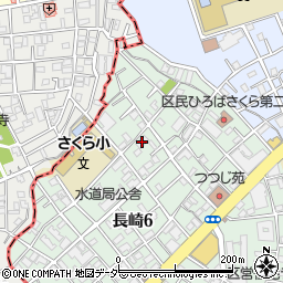 長崎コーポ周辺の地図