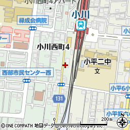 アクア薬局　小川店周辺の地図