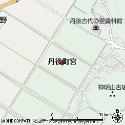 京都府京丹後市丹後町宮周辺の地図