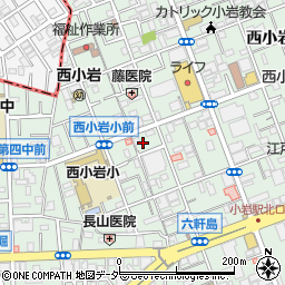 斉藤荘周辺の地図