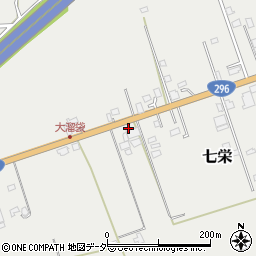 千葉県富里市七栄103-4周辺の地図